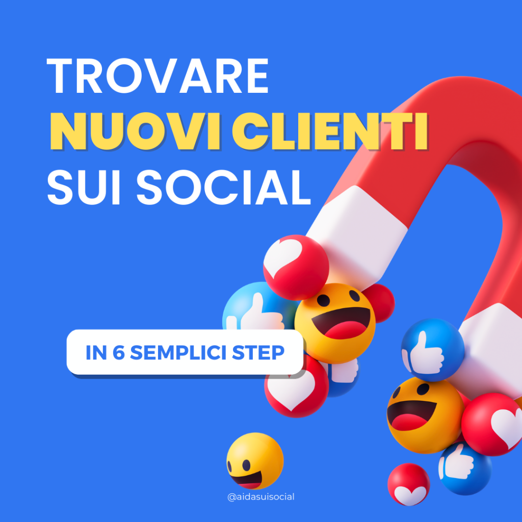 trovare nuovi clienti sui social