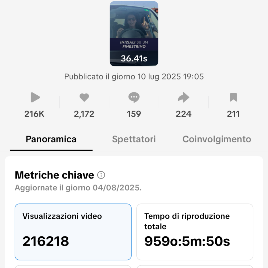 Detego su TikTok