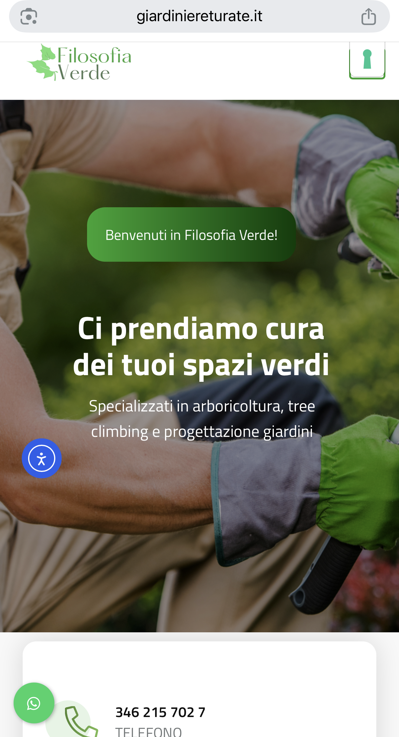 Anteprima sito Giardiniere Turate